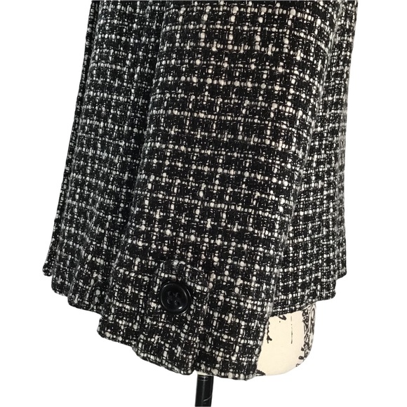 TAHARI - Tweed Blazer + Dress Pant Fully Lined, 8P, Black & White - Picture 9 of 16
